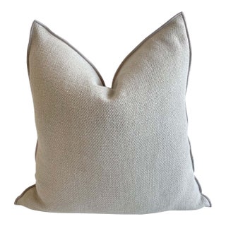 Fromentera French Linen Accent Pillow With Insert For Sale