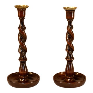 Pair of Late 19th Century Candlesticks For Sale