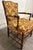 Barnard & Simonds Vintage 1960s Barnard & Simonds Co. Louis XIII Style Upholstered Armchair For Sale - Image 4 of 9