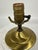 Petite Vintage Asian Brass Dragon Motif Lamp For Sale - Image 9 of 11