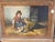 Large Vintage Framed Oil on Canvas ‘FEEDING THE RABBITS’ By S Renolds Genuine oil, Painting large 33x46 This large vintage...