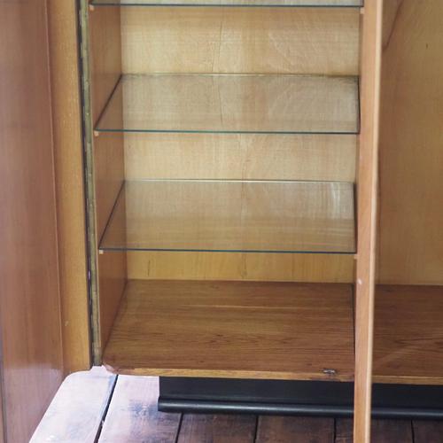 1940s Art Deco Wardrobe with Three Doors, 1940 For Sale - Image 5 of 16