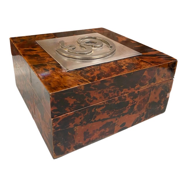 1980s Italian Vintage Decorative Oversize Box For Sale