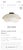 Mid-Century Modern Arteriors Glaze Flushmount For Sale - Image 3 of 5
