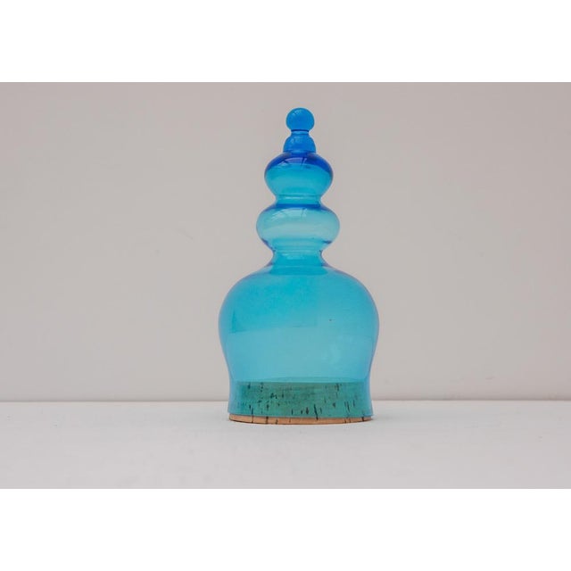 Mid-Century Modern Candy Box in Handblown Art Glass by Bertil Vallien for Kosta Boda, 1970s For Sale - Image 3 of 12