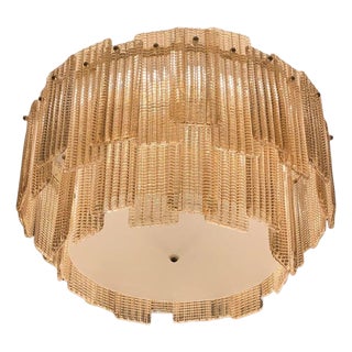 Marea Chandelier in Polished Chrome and Crystal Glass by Aggiolight For Sale