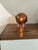 Brown Small Space Age Lamp For Sale - Image 8 of 8