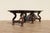 Spanish Baroque Revival Rosewood & Walnut Trestle Dining Table, Circa 1930s For Sale - Image 10 of 18