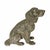 This charming Gucci pewter Spaniel dog sculpture is clearly marked "Gucci Italy" on the underside. A standout piece for a...
