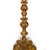 Large Spanish Baroque Giltwood and Marble Torchiere Two-Light Floor Lamp For Sale In Denver - Image 6 of 17