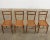 Mid-Century Modern Set of Four Italian Paolo Buffa Style Walnut Dining Chairs For Sale - Image 3 of 12