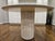2020s Roman-Inspired Arhaus Danae Round Stone Dining Table For Sale - Image 5 of 10