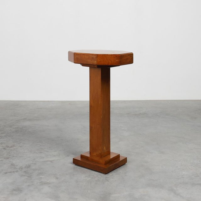 Art Deco Side Table with Drawers & Integrated Ashtray, France, 1925 For Sale - Image 11 of 11