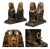 "Pair of Maitland-Smith Egyptian Revival Sphinx Pedestal Bases" For Sale