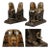 "Pair of Maitland-Smith Egyptian Revival Sphinx Table Bases" For Sale