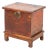 Late 19th Century Chinese Red Painted Elm Chest For Sale
