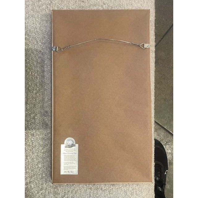 Vintage-Style Signed Tiger Print in Wood Frame For Sale In Los Angeles - Image 6 of 7