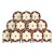 Flight, Barr & Barr Worcester Armorial Porcelain Claret-Ground Dessert Plates- A Set of Twelve For Sale