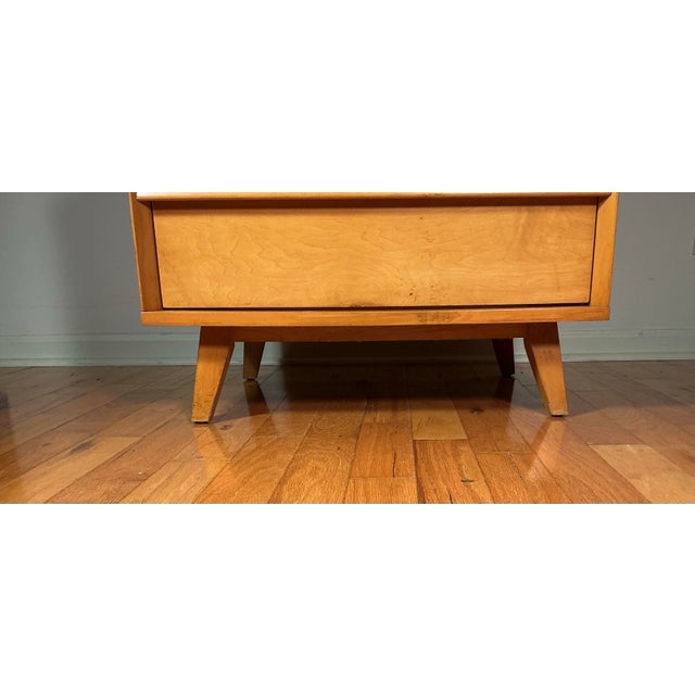 Mid-Century Modern Two Drawer Chest/Nightstand by Birchcraft Baumritter, Circa 1960s For Sale - Image 10 of 12