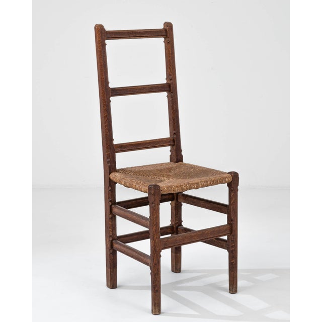 Wood 1900s Belgian Wooden Chair For Sale - Image 7 of 18