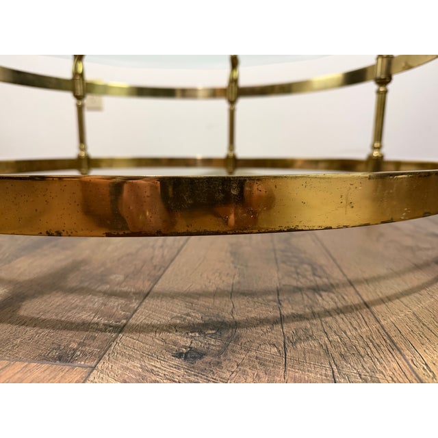 Mid-Century Modern 1960s Attributed LaBarge Swan Coffee Table For Sale - Image 3 of 8