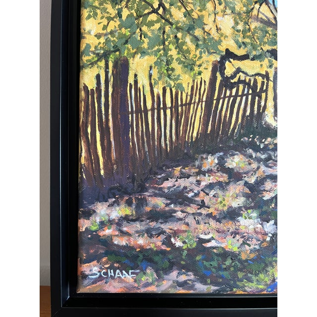 The Cottage Beyond the Tree - Original Oil Painting For Sale - Image 4 of 10
