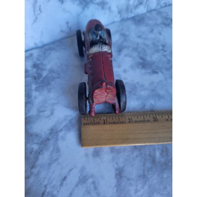 Antique Cast Iron Racer Car For Sale - Image 10 of 11