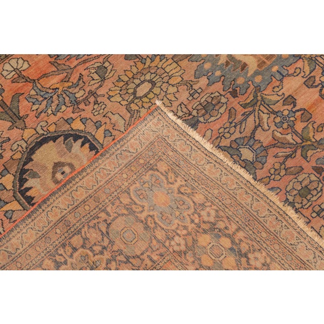 Antique Persian Malayer Rug 8'11'' X 11'5'' For Sale - Image 10 of 10