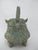Chinese Chinese Bronze Ware Ritual Wine You Vessel Taotie Footed Pot With Handle & Lid For Sale - Image 3 of 16