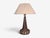 1960s 1960s Mid-Century Modern Marianne Starck, Large Table Lamps, Brown Stoneware For Sale - Image 5 of 15