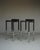 A beautifully constructed pair of simple bar stools designed by Ruud Jan Kokke in the 1980s. The seats are made of...
