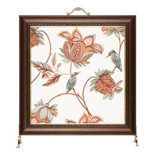 Exotic Kingfishers Tapestry Firescreen For Sale