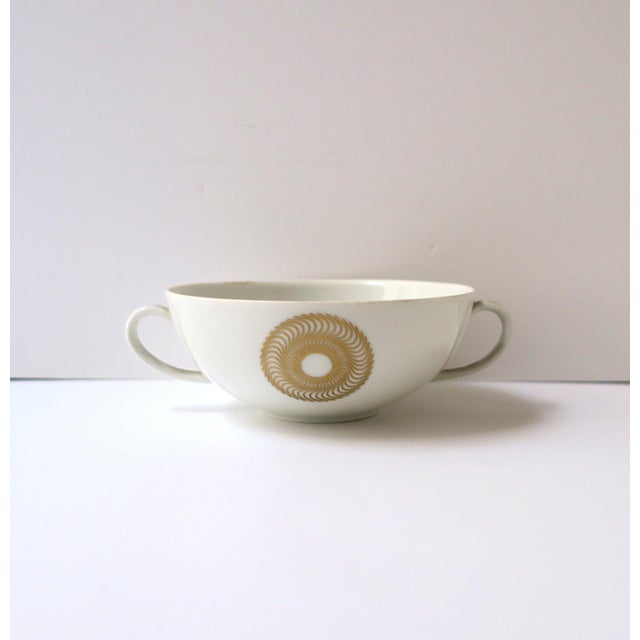 Mid-Century Modern Jean Luce Porcelain Bowl, Designer Midcentury Modern, French German, 7 Available For Sale - Image 3 of 15