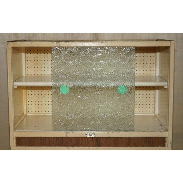 1950s English Kitchen Haberdashery Cabinet, 1950s For Sale - Image 5 of 18