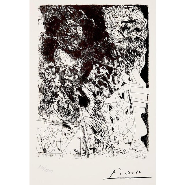 After Pablo Picasso, The Head of Rempirmadt, Lithograph, 1973 For Sale - Image 6 of 6