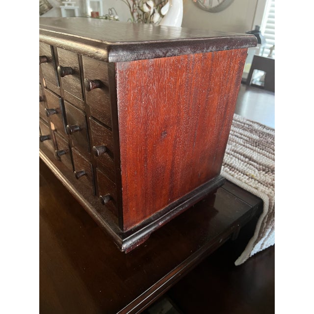 Mid 20th Century Apothecary Cabinet For Sale - Image 4 of 7