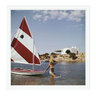 Bettina Graziani 1964 by Slim Aarons Framed C-Print For Sale