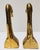 Pair of Large Mid-Century Brass Duck Head Bookends, Sarried Style, Circa 1950 For Sale - Image 12 of 17