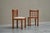 Dining Chairs in Elm in the style of Pierre Chapo, France, 1960s, Set of 5 For Sale - Image 9 of 14