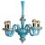 Vintage Italian Chandelier by Barovier & Toso, 1969 For Sale