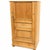 Late 20th Century Traditional Pine Single Door Armoire, Vintage For Sale - Image 5 of 7