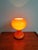 Space Age Table Lamp in Orange Glass, Belgium, 1960s For Sale - Image 11 of 13