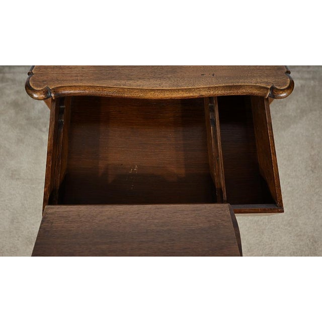 Early 20th Century Salon Table Writing in Walnut, 1890s For Sale - Image 17 of 18