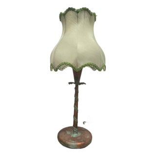 Vintage Classsical Lamp with Lampshade, 1980s For Sale