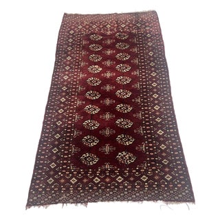 Red Rug in Wool For Sale
