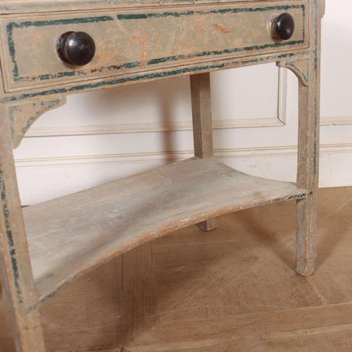English Painted Side Table For Sale - Image 5 of 9