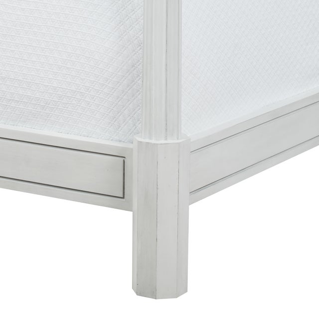 Wood Bunny Williams Home Carved Keller Bed, Queen For Sale - Image 7 of 7