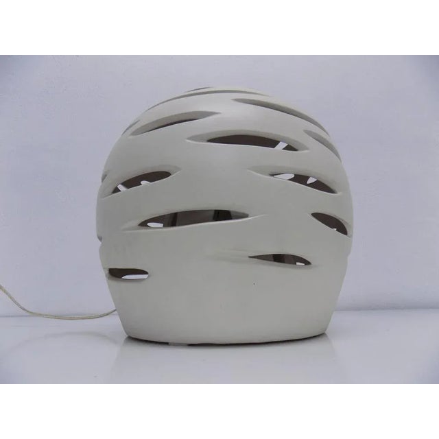 Vintage Ceramic Lamp, 1980s For Sale - Image 6 of 7