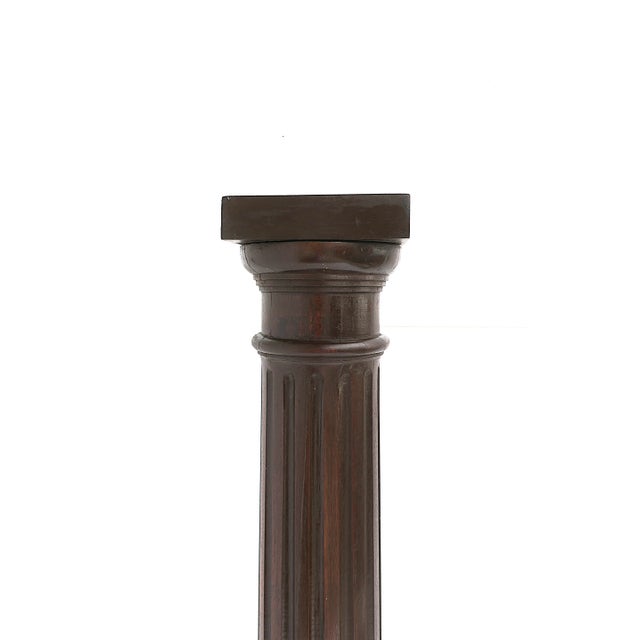 Column Pedestal in the Neoclassical Style For Sale - Image 9 of 12