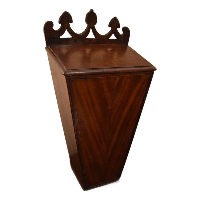 19th Century Walnut Box for Pipes For Sale
